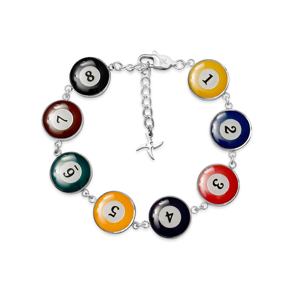 Reversible 8 Ball Bracelet (Stainless Steel) – Kuyashii Jewelry