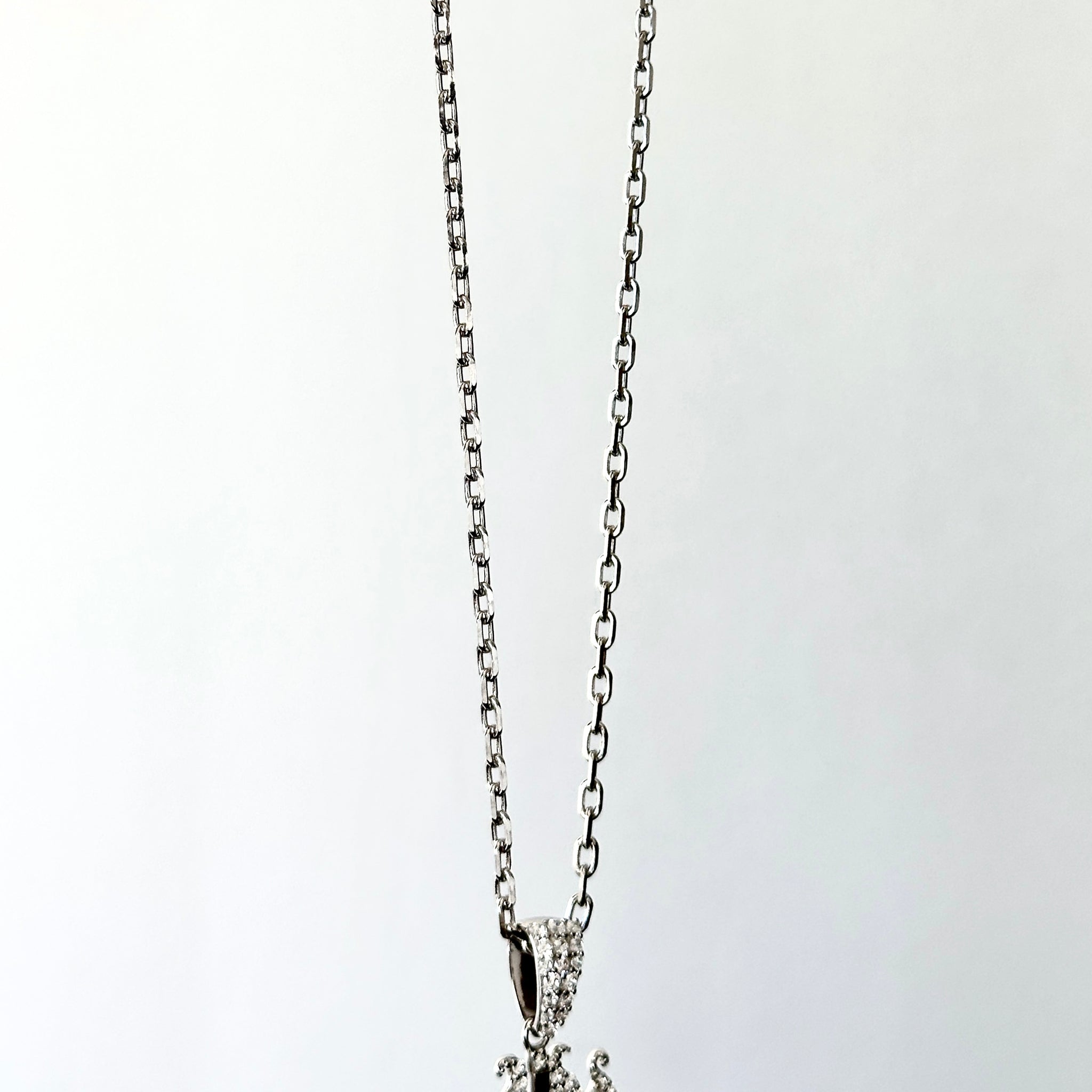 2.3mm Micro Square Cable Chain (.925 Sterling Silver) – Kuyashii