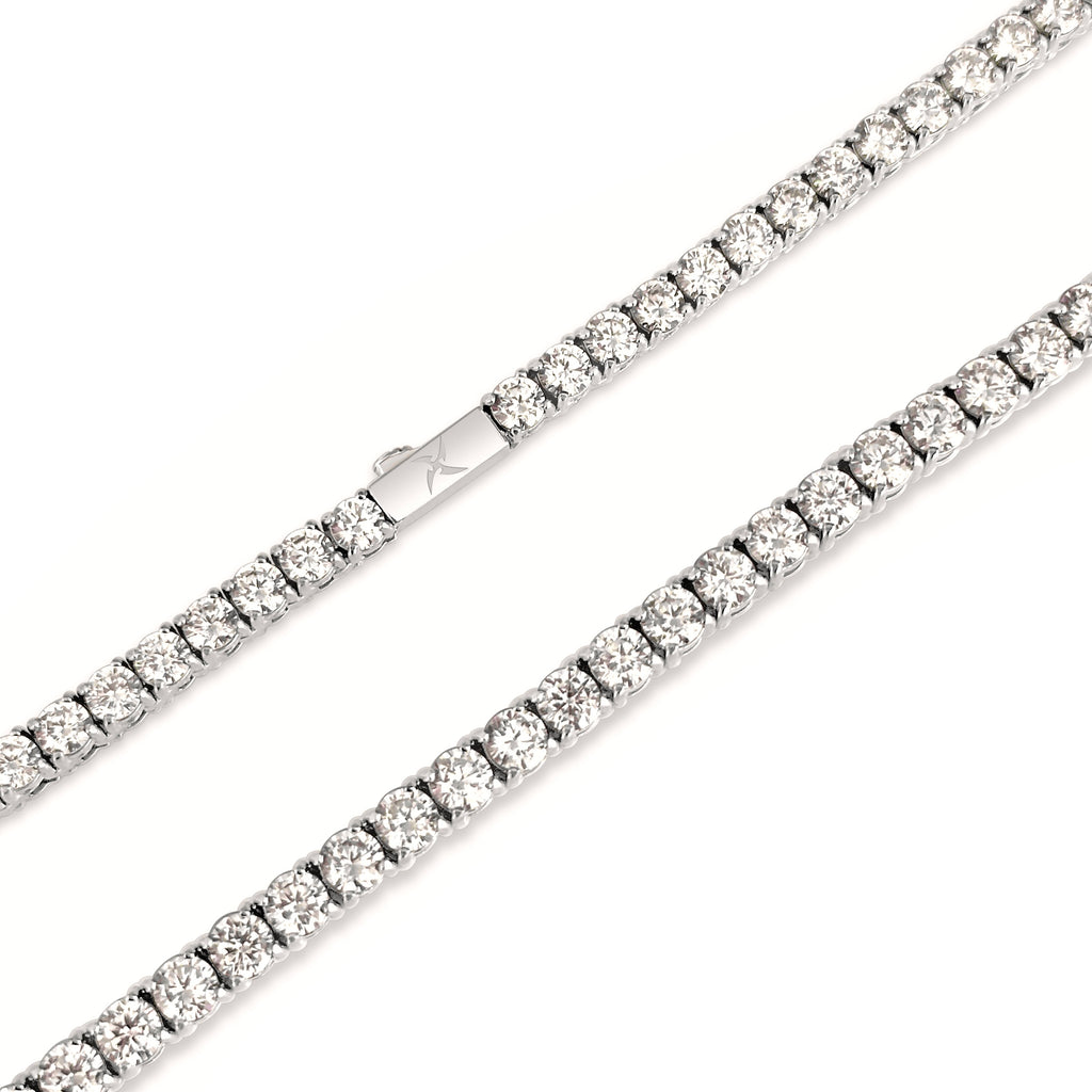 4mm Tennis Chain (.925 Sterling Silver)