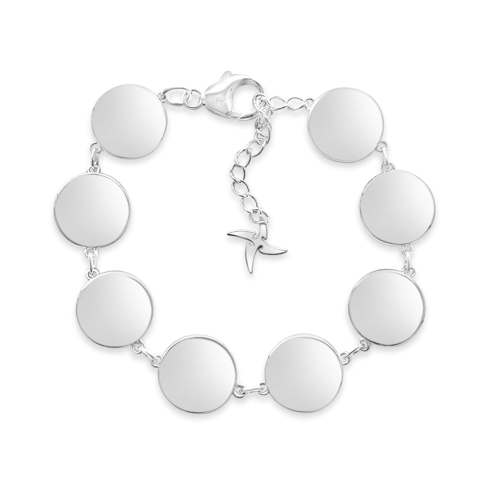 Iced 8 Ball Bracelet (.925 Sterling Silver) – Kuyashii Jewelry