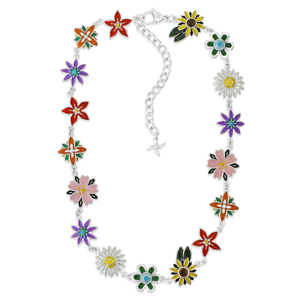 Enamel Flora Chain (Stainless Steel)