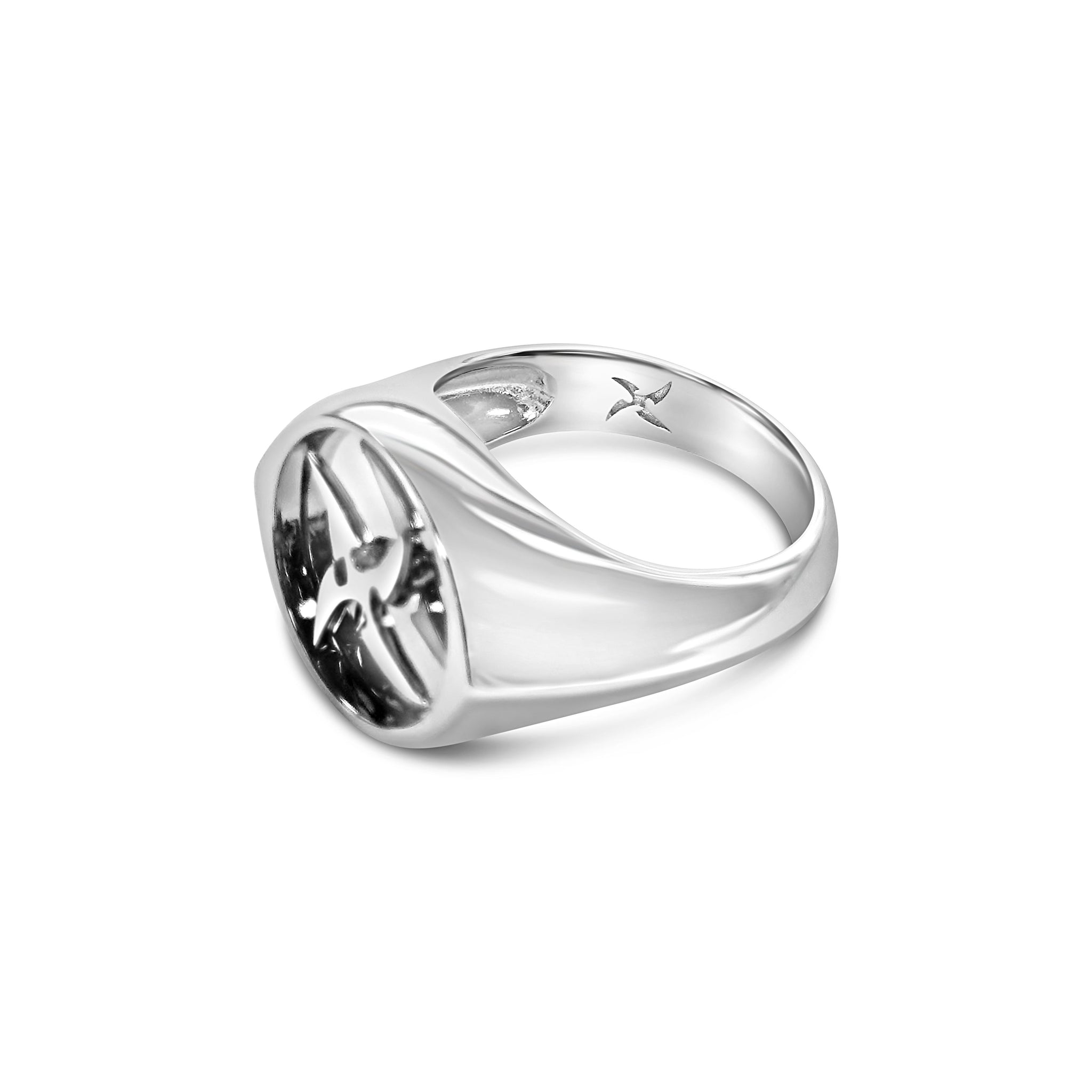 Spinning Shuriken Ring (.925 Sterling Silver) – Kuyashii Jewelry