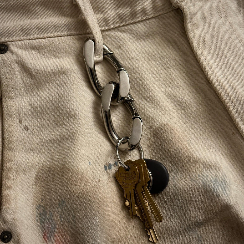 Cuban Link Carabiner (Stainless Steel)