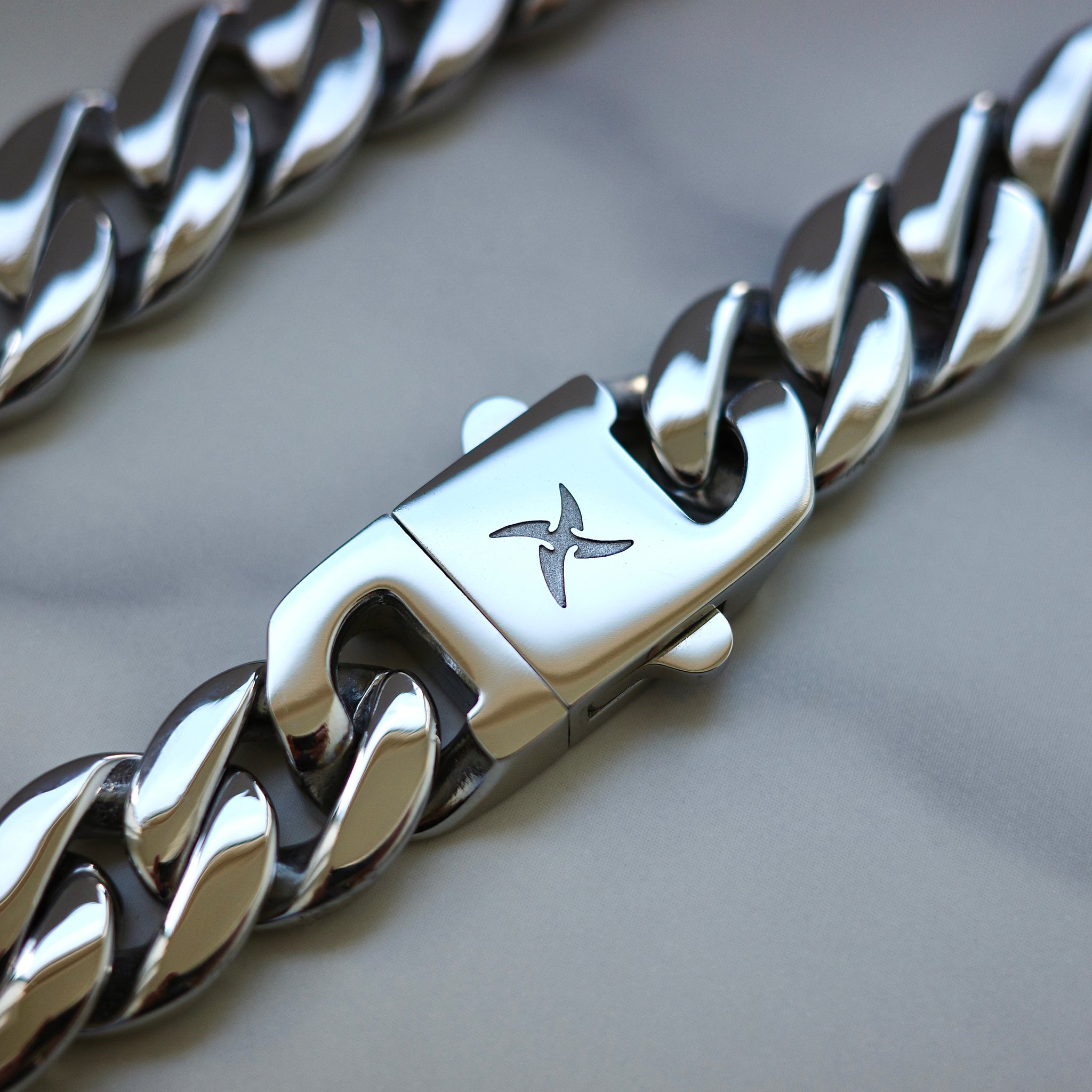 14mm Animal Style Cuban Chain V2 (Stainless Steel) – Kuyashii Jewelry