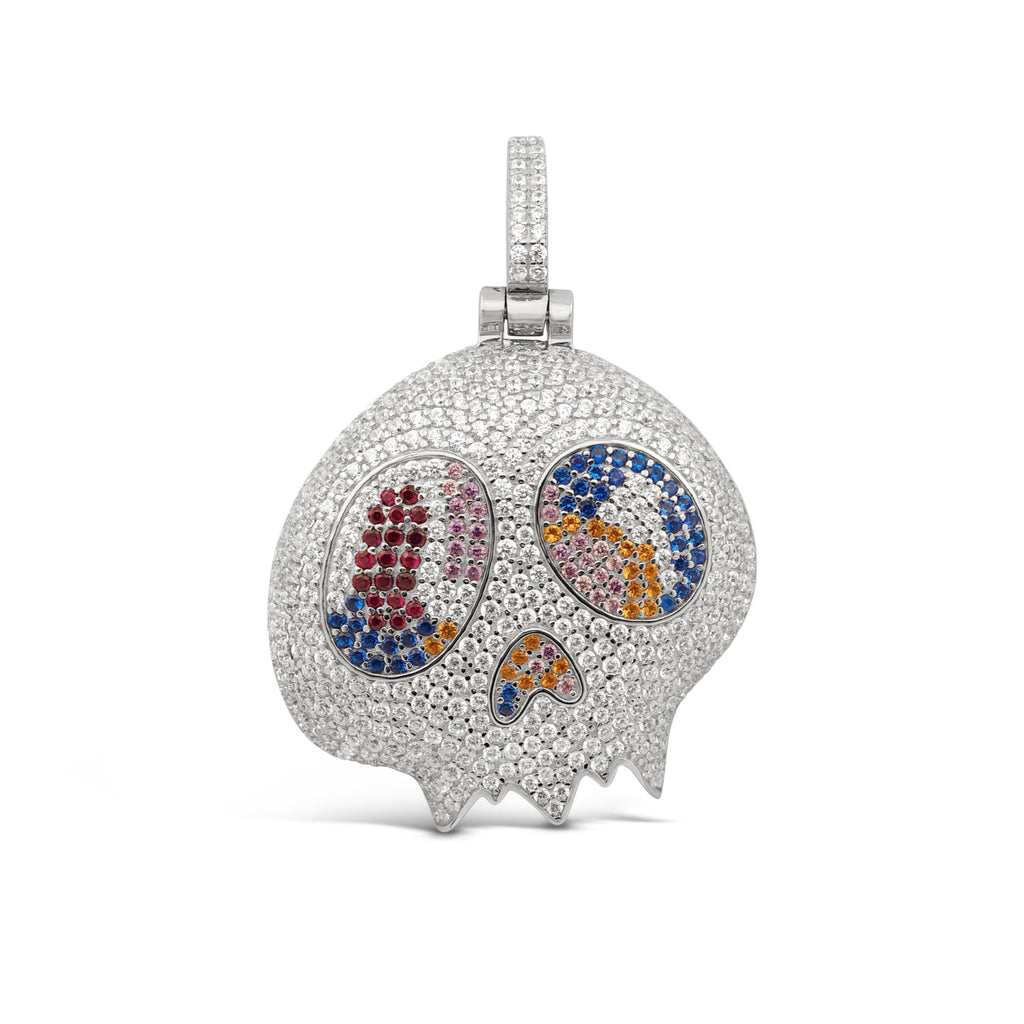 TM Skull Pendant (.925 Sterling Silver)