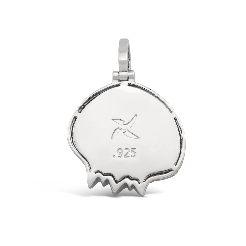 TM Skull Pendant (.925 Sterling Silver)