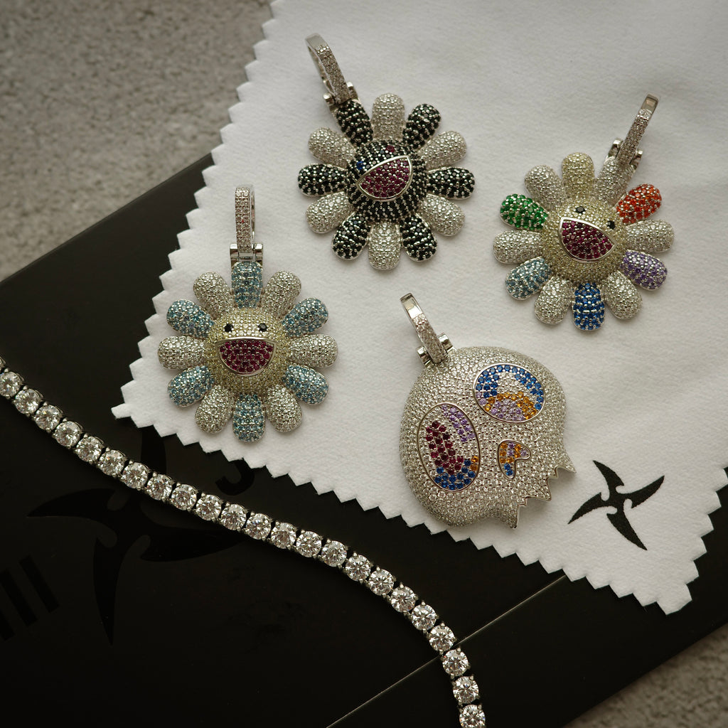 TM Skull Pendant (.925 Sterling Silver)