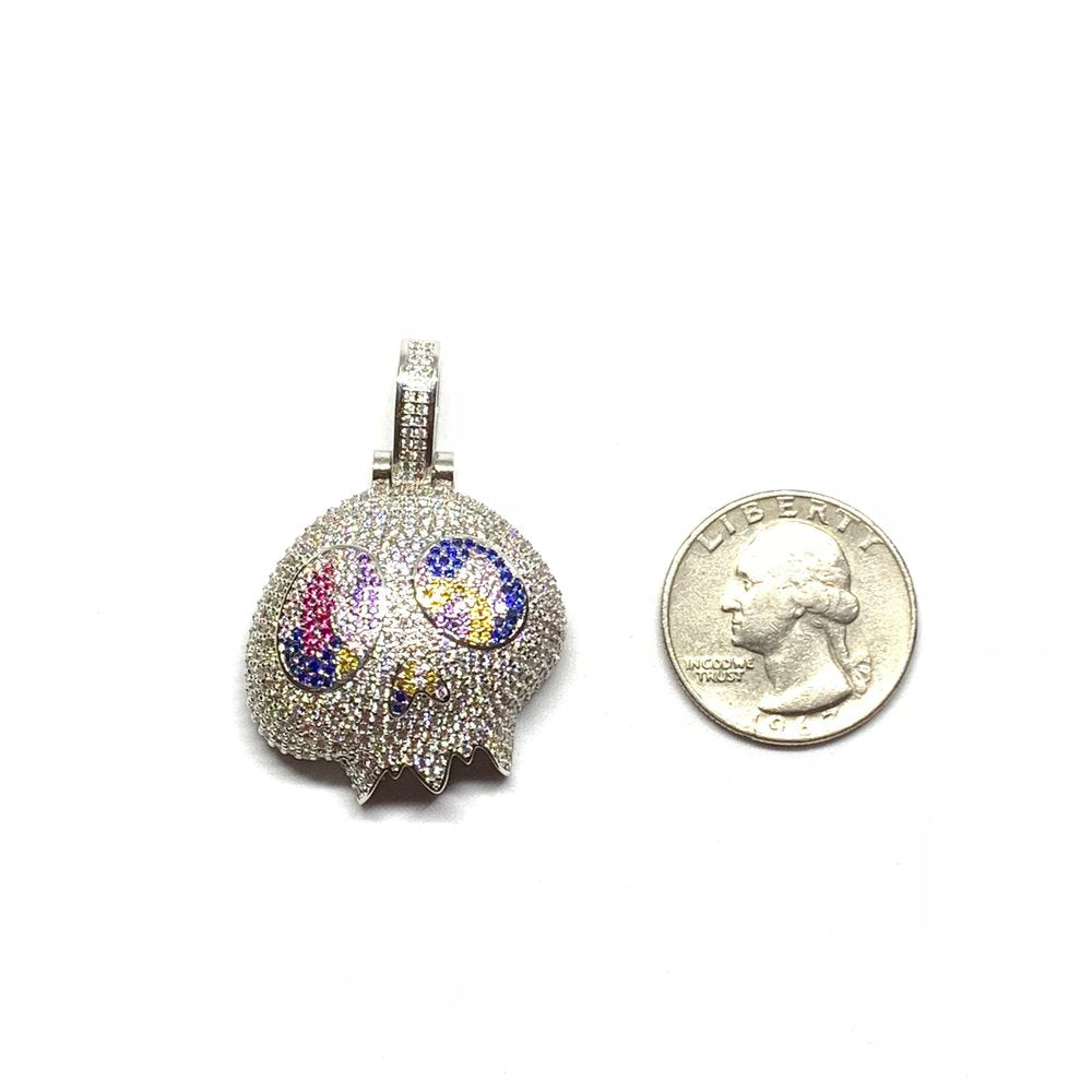 Murakami Skull Pendant - Kuyashii Jewelry