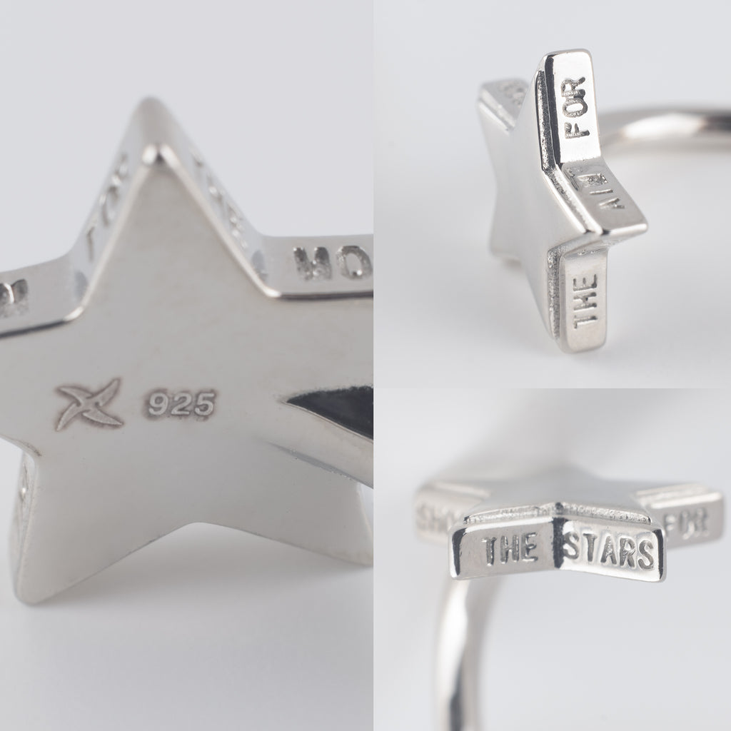 Woo Star Ring (.925 Sterling Silver)