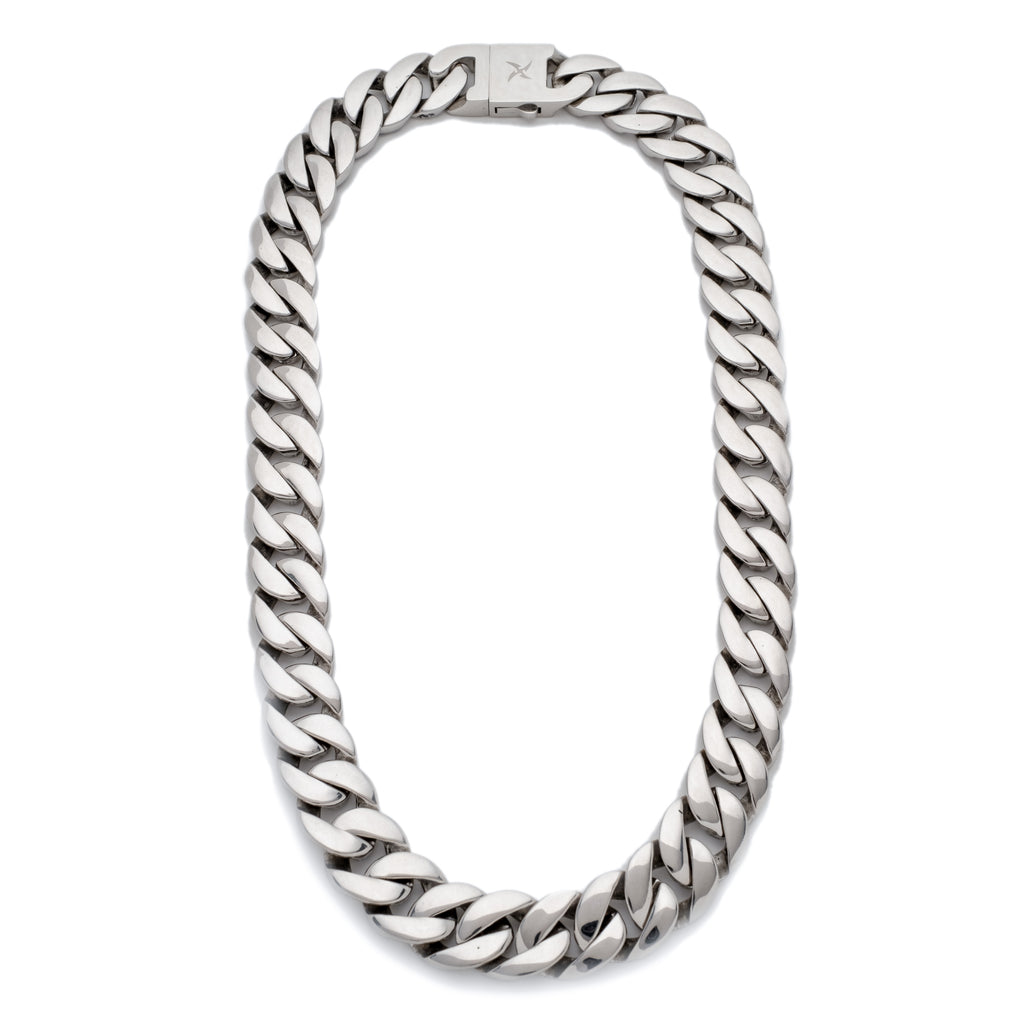 14mm Animal Style Cuban Chain (Stainless Steel)