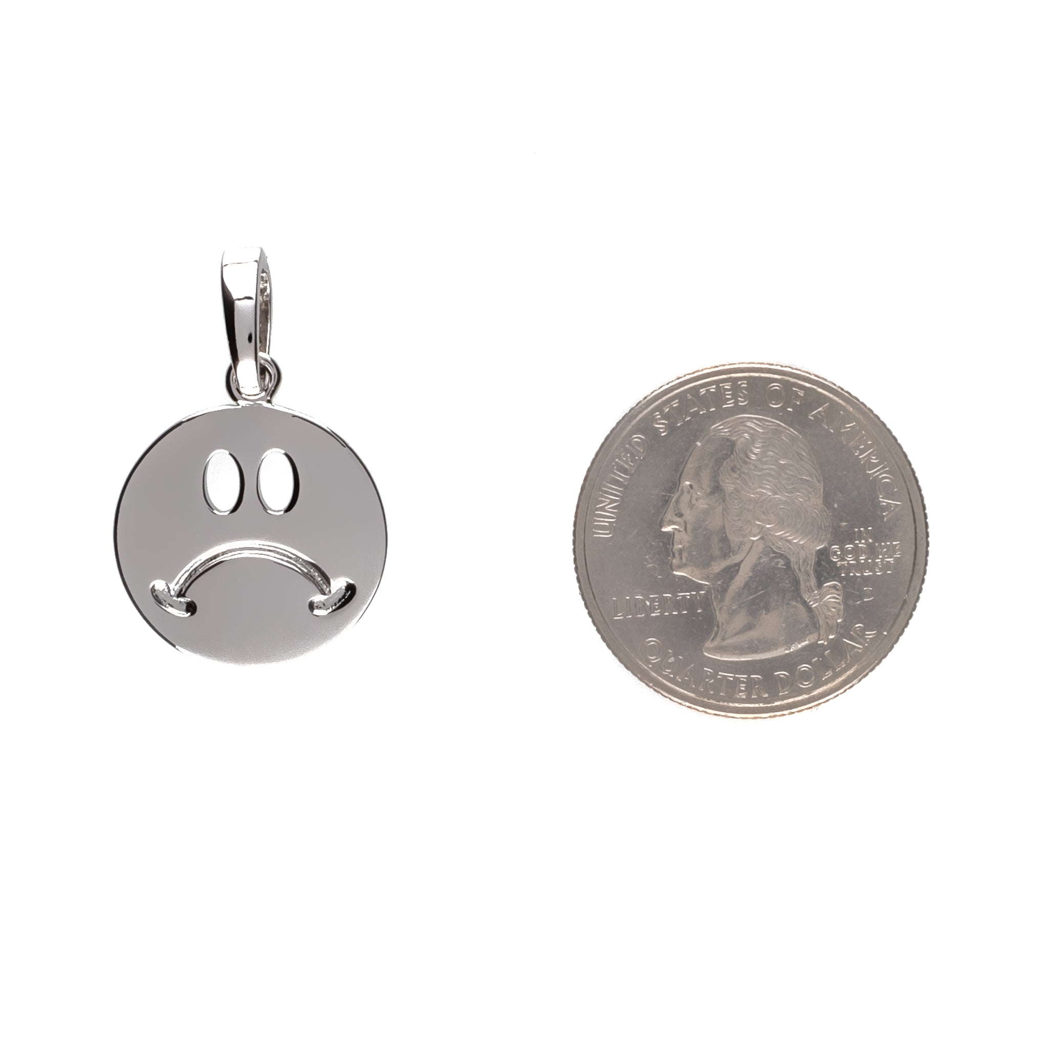 Two-Faced Pendant (.925 Sterling Silver) – Kuyashii Jewelry