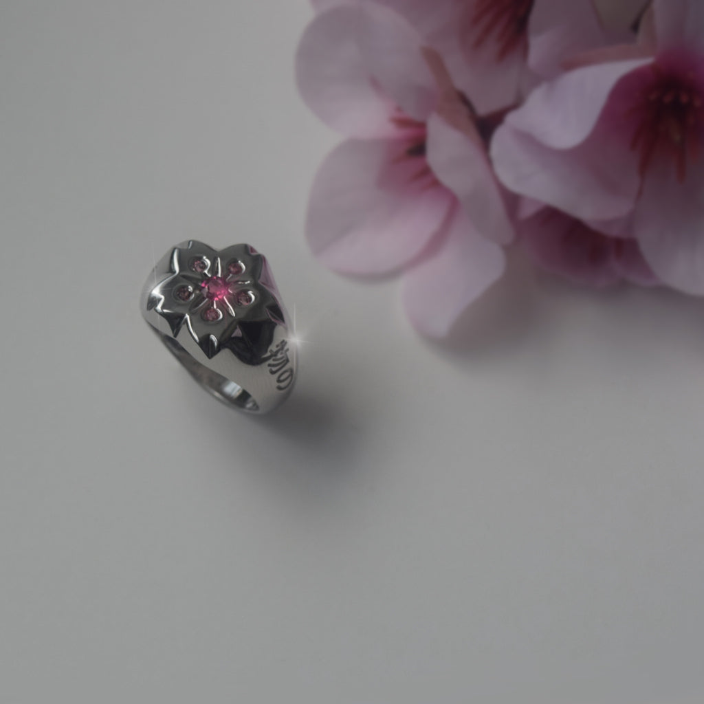 Sakura Ring (.925 Sterling Silver)